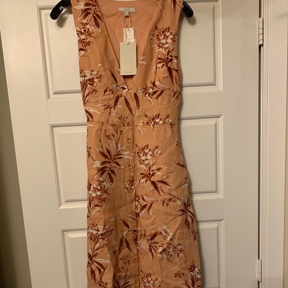 New Joie ethelda linen dress size small - Picture 2 of 8